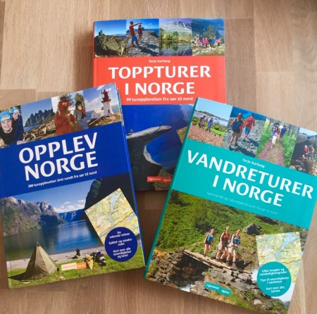 Norgesferie 2024 - bestill disse tre bøkene samlet