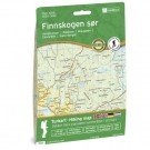 Forside cover kart Finnskogen thumbnail