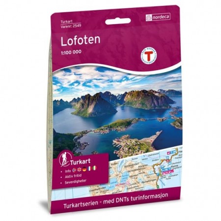 Lofoten turkart 1:100 000