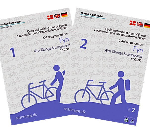 Doble kart over Fyn og øyhavet