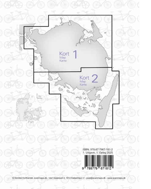 Kartene over Fyn overlapper som på bildet