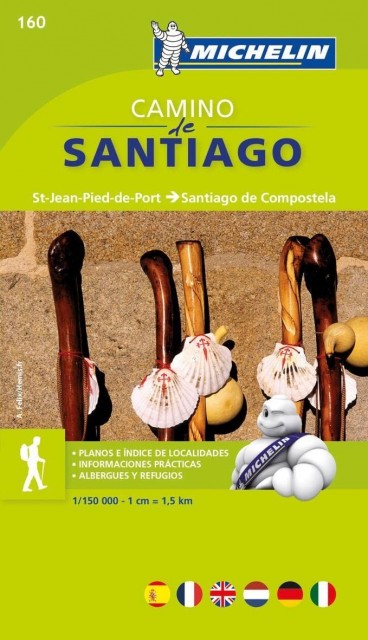Cover av kart Camino de Santiago 
